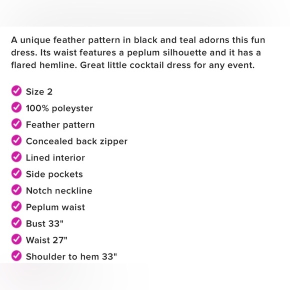 BCBGMaxAzria Suni Jacquard Black Teal Fit & Flare Dress - Picture 4 of 8